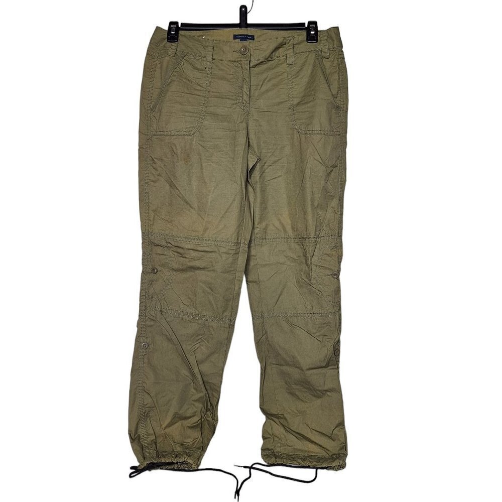 Tommy Hilfiger Women's Pants Olive Green Size 10 - Picture 2 of 6